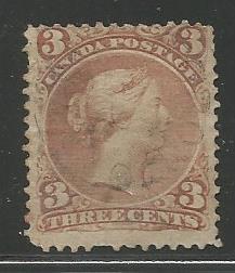 CANADA 25, USED, QUEEN VICTORIA