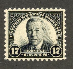 US 623 MNH 17c black 1925