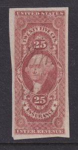 US, Scott R46a, used, manuscript cancel (small pinhole)