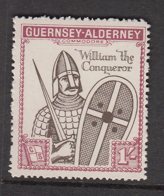 Alderney Guernsey 1966 Norman Conquest without overprint Unmounted mint