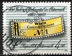 Austria 1985: Sc. # 1306; Used Cpl. Set