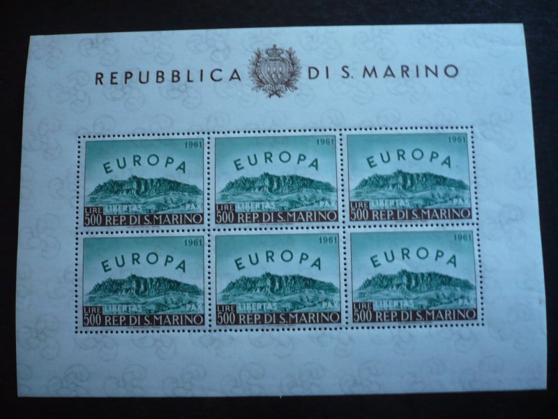 Europa 1961 - San Marino - Souvenir Sheet