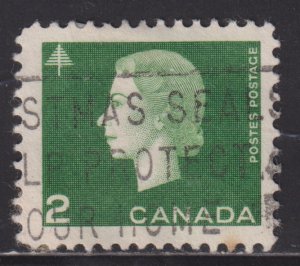 Canada 402 Queen Elizabeth II Cameo 2¢ 1963