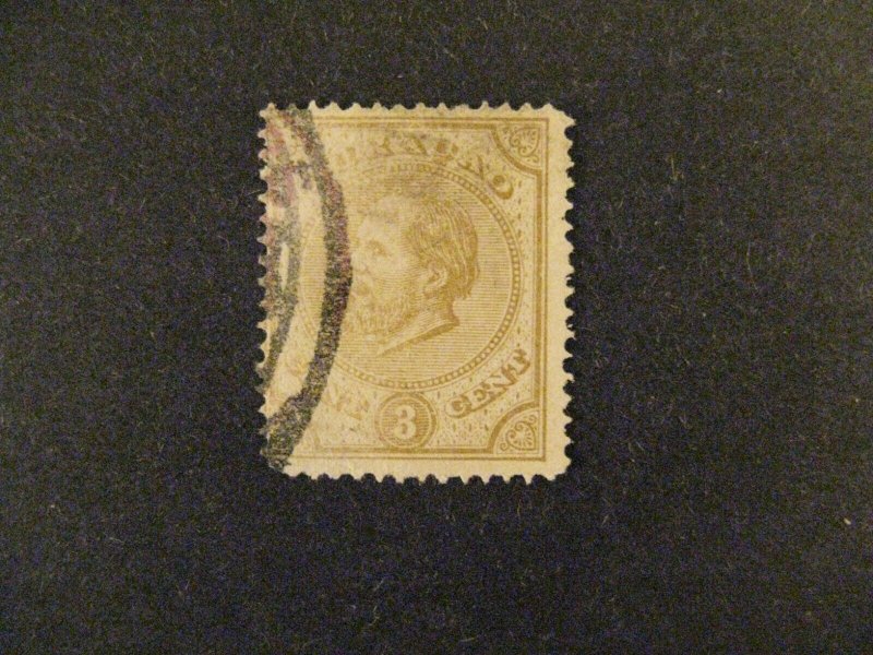 Netherlands Antilles #2 used thin spot dubious cancel a22.7 3629