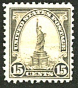 U.S. #566 MINT OG HR