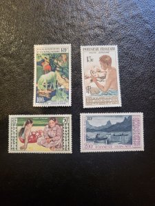 Stamps French Polynesia Scott #C24-7 h