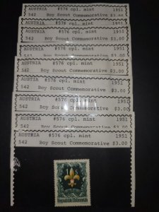 Austria Stamp #576 MNH 