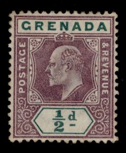 GRENADA SG57, ½d dull purple and green, M MINT.