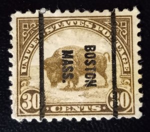 US Scott #700 Used Precancel Boston Mass. VF