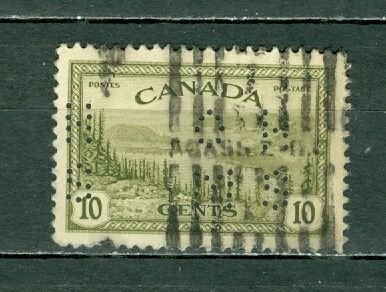 CANADA 1946 OHMS PERFIN #O269  USED