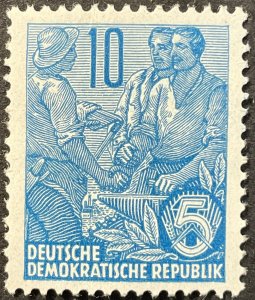 Germany DDR #227 F/VF MNHOG - Worker, Peasant, Intellectual SCV~$2 1955 [U2.5.2]