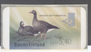 Finland Vending denominated self Adhesive stamps MNH Lesser white-fronted goose