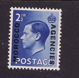 Great Britain Morocco Agencies-Sc#245a-unused LH 2&1/2p bright  ultra-1936-id2-