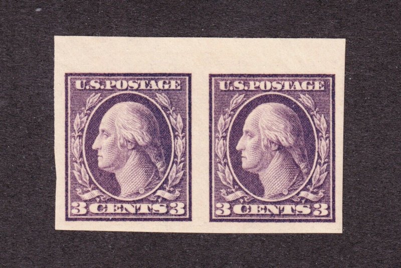 US 484 3c Washignton Mint Pair XF OG NH SCV $36 