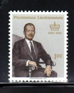 LIECHTENSTEIN #410  1966  PRINCE FRANZ JOSEPH II  MINT  VF NH  O.G