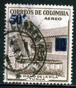 COLOMBIA #C321, USED AIRMAIL- 1959 - COLOMBIA078