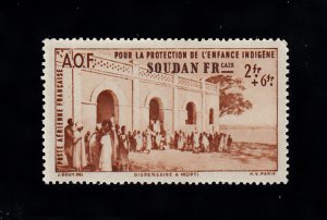 French Sudan Scott #CB2 MH