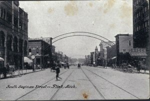 306-1907 STAGE COACH POSTCARD!