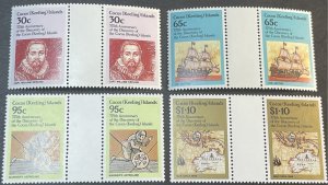 COCOS ISLANDS # 115-118-MINT NEVER/HINGED--COMPLETE SET OF GUTTER PAIRS--1984