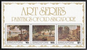 Singapore 1976 Sc 256a Old Paintings MNH