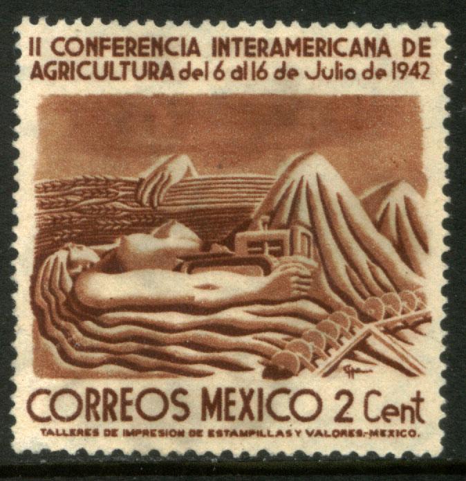 MEXICO 777, 2c Agricultural Conference. MNG. (733)