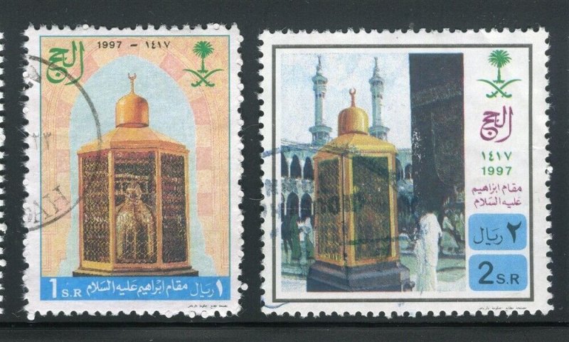 SAUDI ARABIA; 1997 Illustrated fine used SET, Pilgrimage