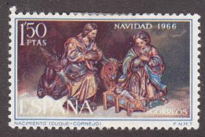 Spain 1391 Hinged 1966 Nativity Scene
