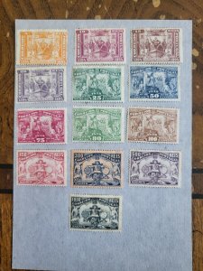 Stamps Portugal Scott #97-109 h