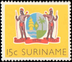 Suriname #282-283, Complete Set(2), 1960, Never Hinged