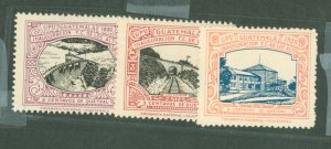 Guatemala #252-254 Unused Single (Complete Set)