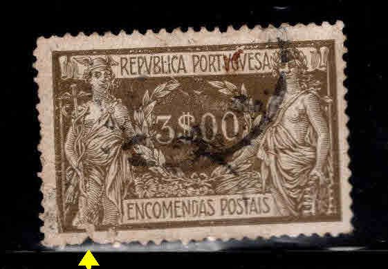 Portugal  Scott  Q14 Used Parcel Post,