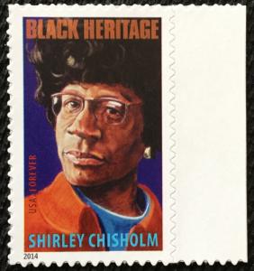 US #4856 MNH Single Shirley Chisholm SCV $1.00