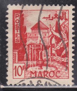 French Morocco 255 Meknes Garden 1949