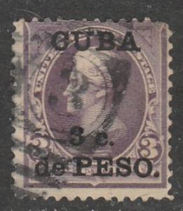 Cuba  1899  Scott No. 224  (O)