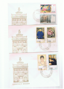 EAST GERMANY 1960's FDC's