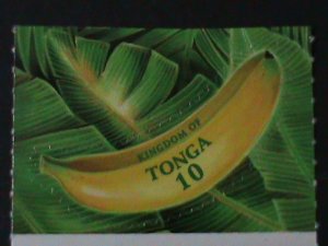 TONGA-2001-SC#1054a -BEAUTIFUL LOVELY BANANA-DIE CUT- MNH -VF-HARD TO FIND