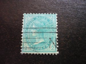 Stamps - New South Wales - Scott# 102 - Used Part Set of 1 Stamp