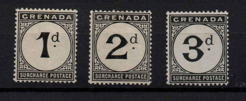 Grenada 1906-11 Postage Due set D8-D11 mint LHM WS28892 