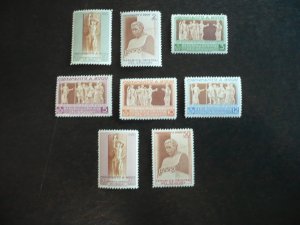 Stamps - Uruguay - Scott# 556-563 - Mint Hinged Set of 8 Stamps