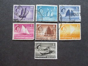 Singapore #28-34 Used - (1C9) WDWPhilatelic 2