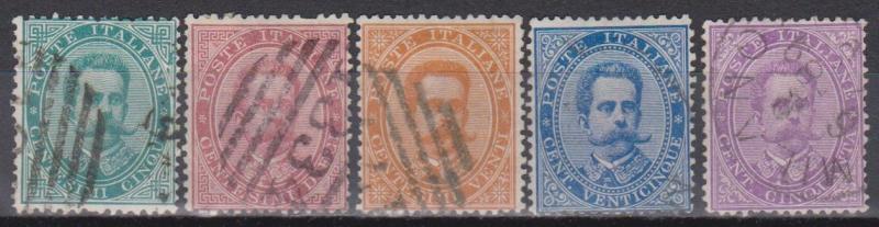 Italy #45-8, 50 F-VF Used CV $41.95 (B7864)