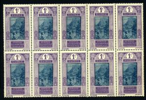 French Guinea sc#63 Unused NH Block of 10