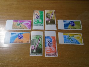 Togo  #  593-98/C65-66  MNH  imperf