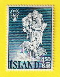 ICELAND SCOTT#326 1960 4,5kr WORLD REFUGEE YEAR - MH