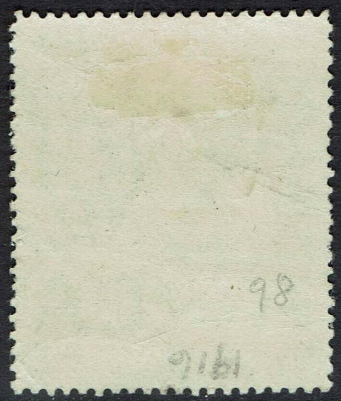 BAHAMAS 1911 QUEEN'S STAIRCASE 2/- WMK MULTI CROWN CA