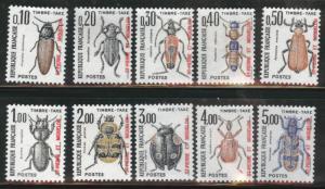 St Pierre Miquelon Scott J83-92 MNH** Bug postage due set