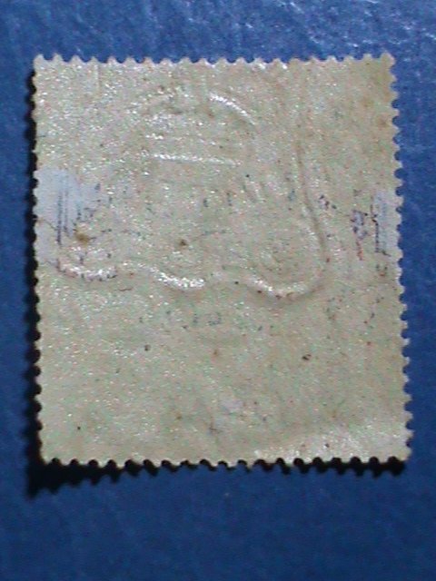 ​HONG KONG-CHINA-1903 OVER 118 YEARS OLD-HONG KONG $0.25C DUTY STAMPS VF