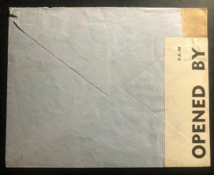 1942 Tangier Morocco British Agencies Censored cover To Manchester England