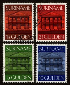 Suriname #437-440 used