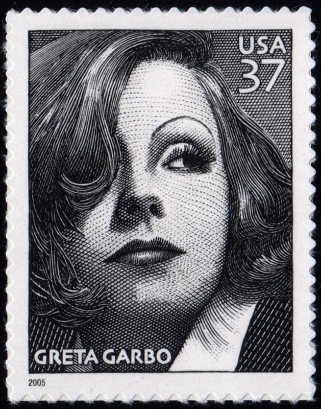 SC#3943 37¢ Greta Garbo Single (2005) SA